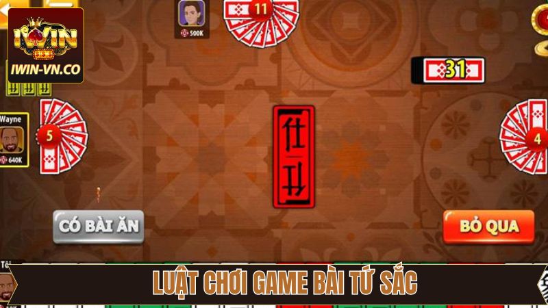 Quy tắc tham gia bài tứ sắc dễ hiểu tại Iwin